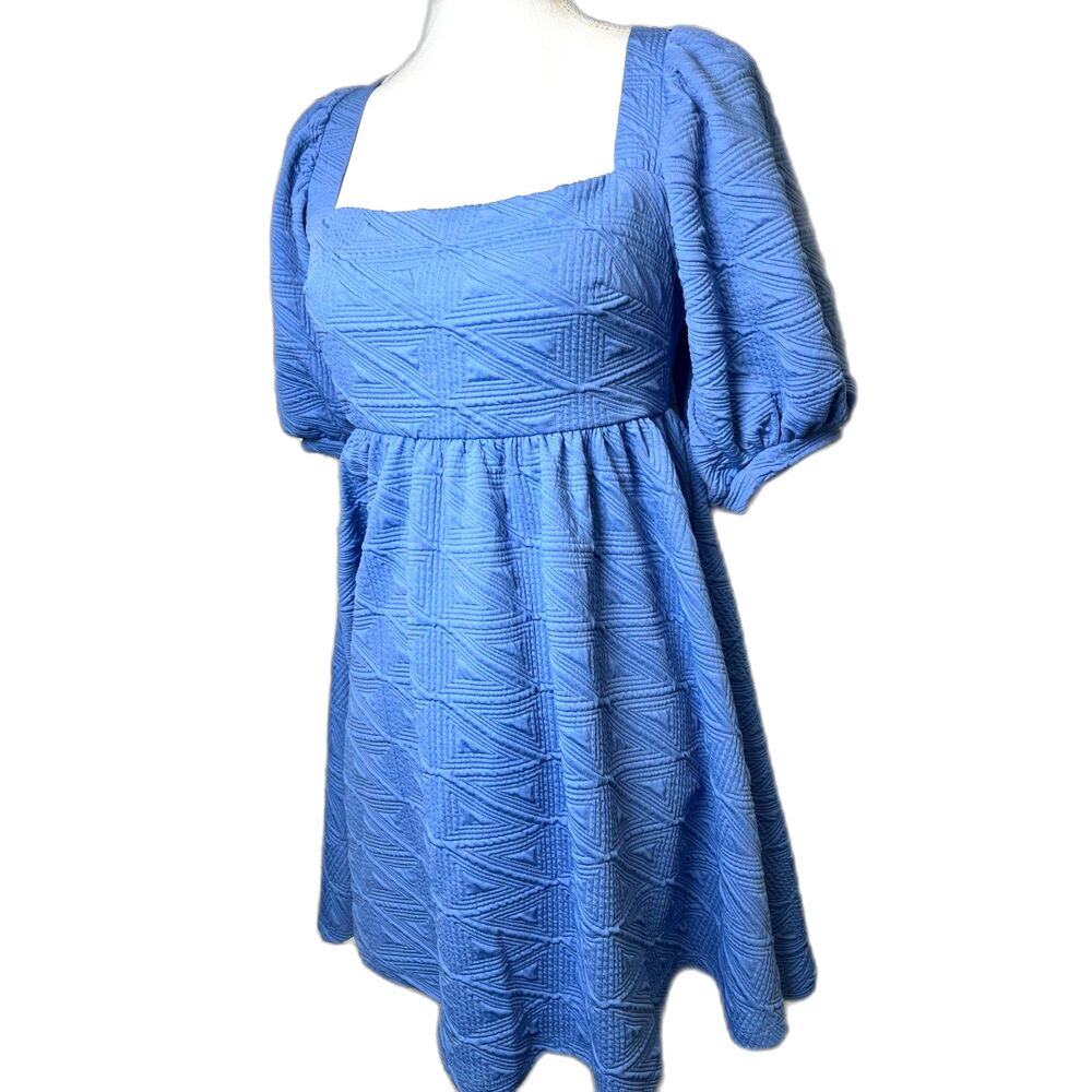Free People Violet Mini Dress Size Small In Blue New With Tags $108 retail - Picture 5 of 10